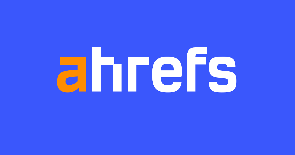 Screenshot of Ahrefs