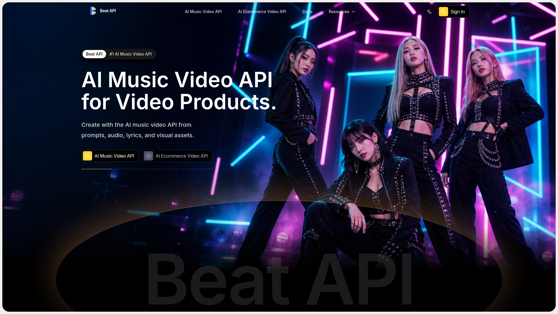 Beat API preview
