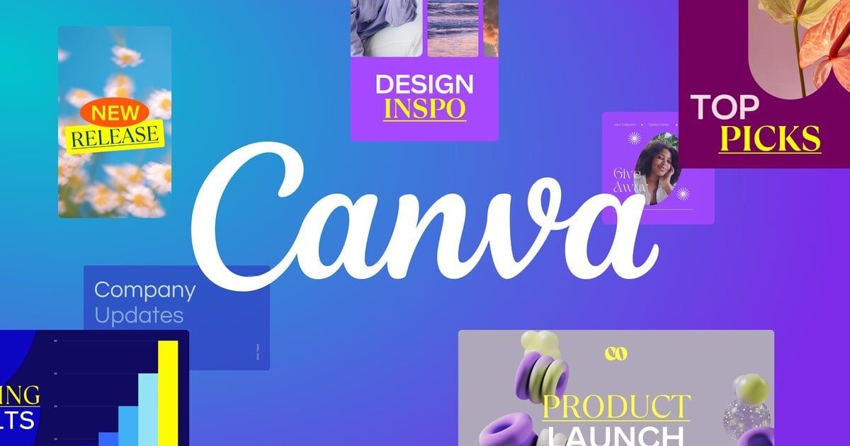 Screenshot of Canva