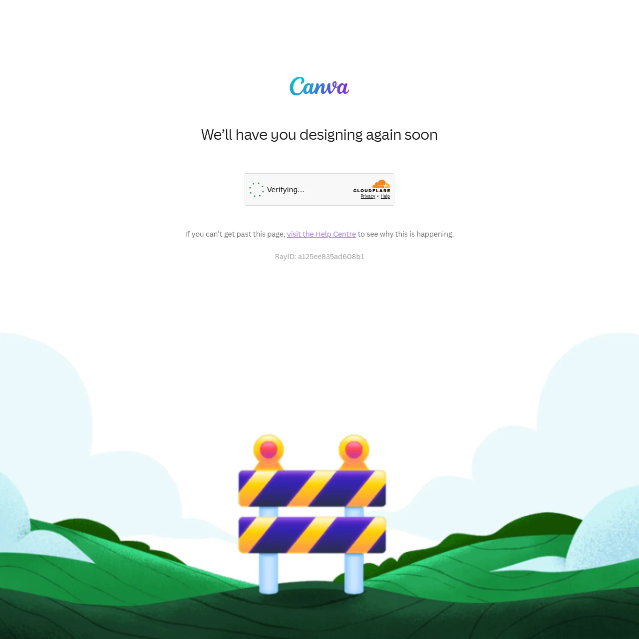 Screenshot of Canva