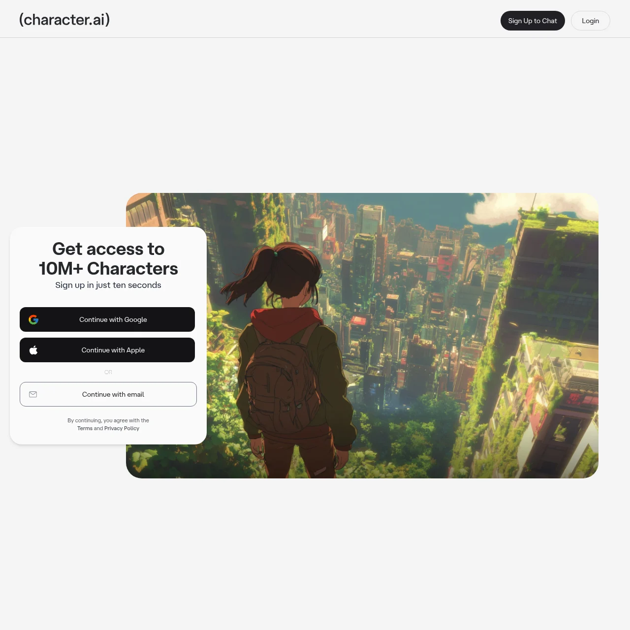 character.ai preview