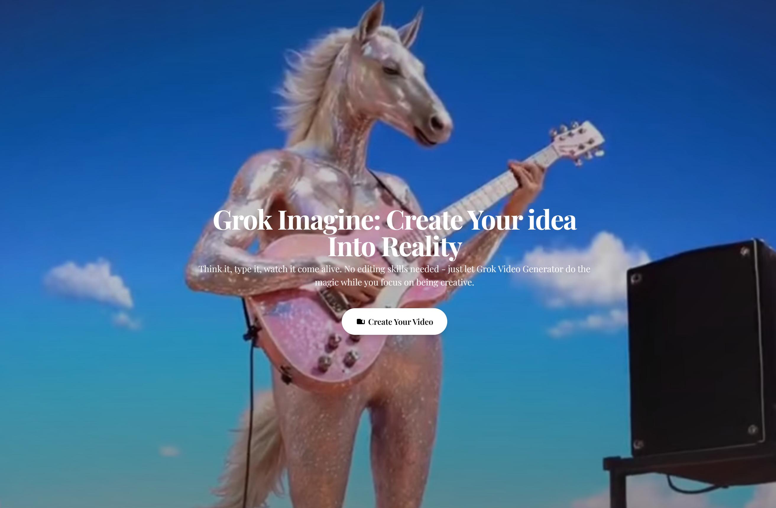 image of Grok Video Generator
