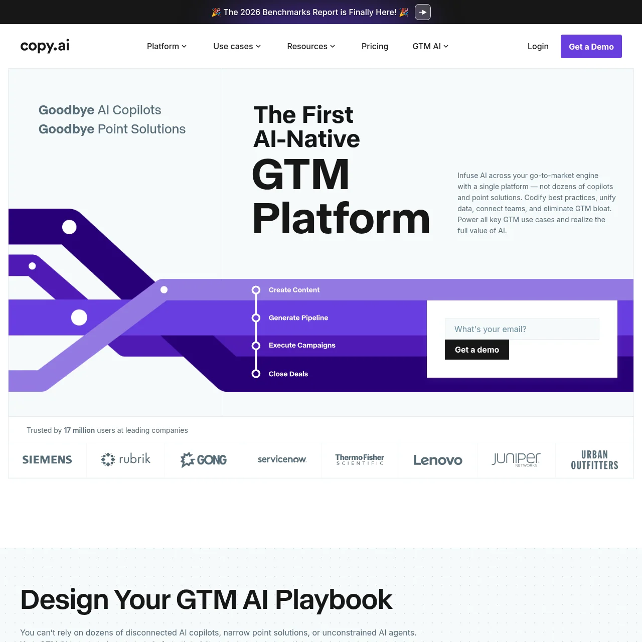 Screenshot of GTM AI