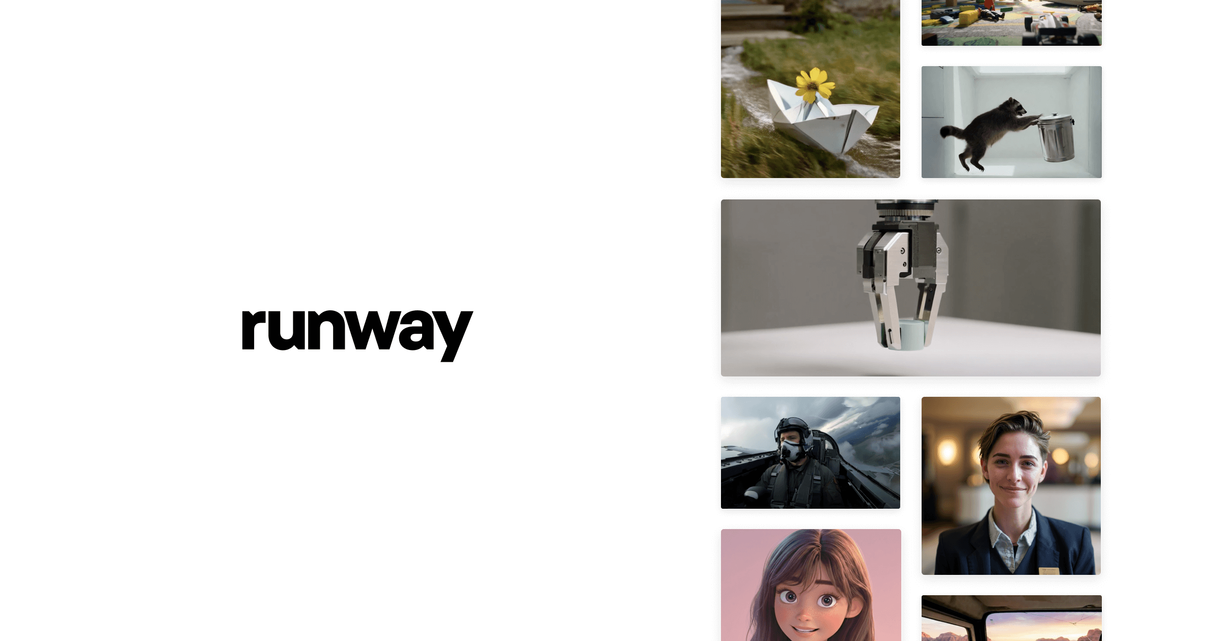 Screenshot of Runway