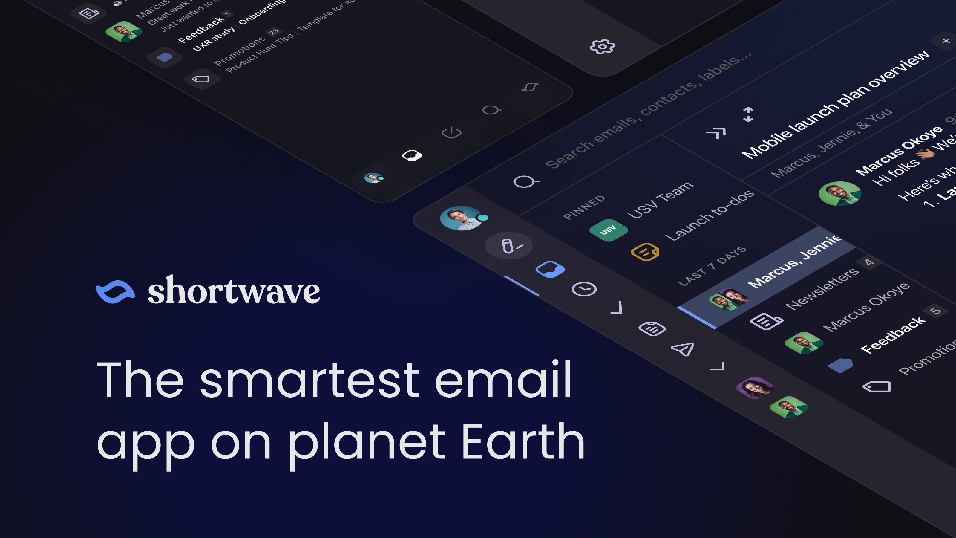 Screenshot of Shortwave