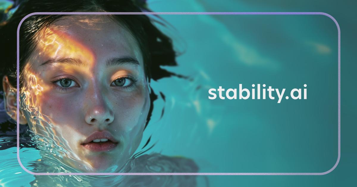 Screenshot of Stability AI